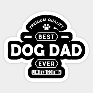 Dog Dad - Best Dog Dad Ever Sticker